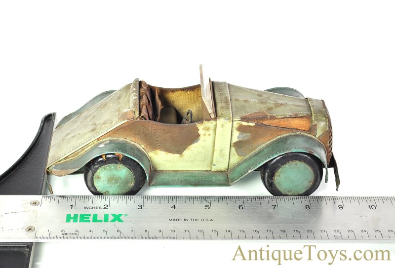 An Artist's Study in Wood and Tin Handmade Folk Art Car <FONT COLOR="ff000 ">*SOLD*</font> - Image 11