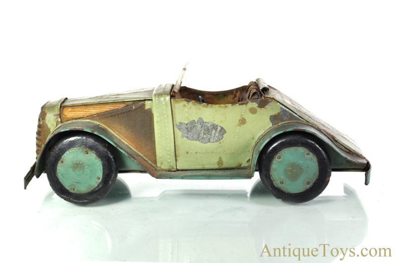 An Artist's Study in Wood and Tin Handmade Folk Art Car <FONT COLOR="ff000 ">*SOLD*</font> - Image 5