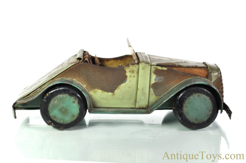 An Artist's Study in Wood and Tin Handmade Folk Art Car <FONT COLOR="ff000 ">*SOLD*</font> - Image 4