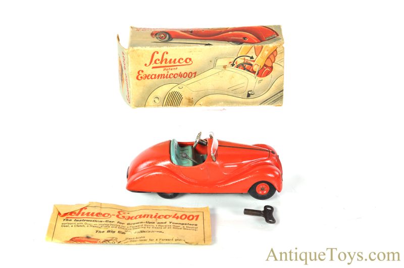 Schuco Tin Windup Schuco-Examico 4001 German Toy in Box <FONT COLOR="ff000 ">*SOLD*</font>