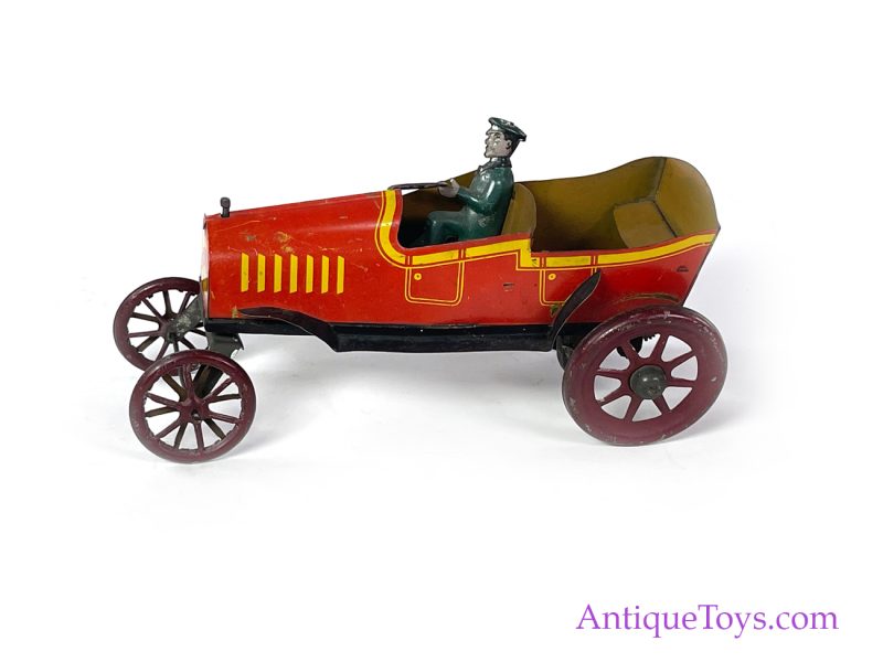 Strauss Trik Auto Tin Windup for Sale <FONT COLOR="ff000 ">*SOLD*</font> - Image 11