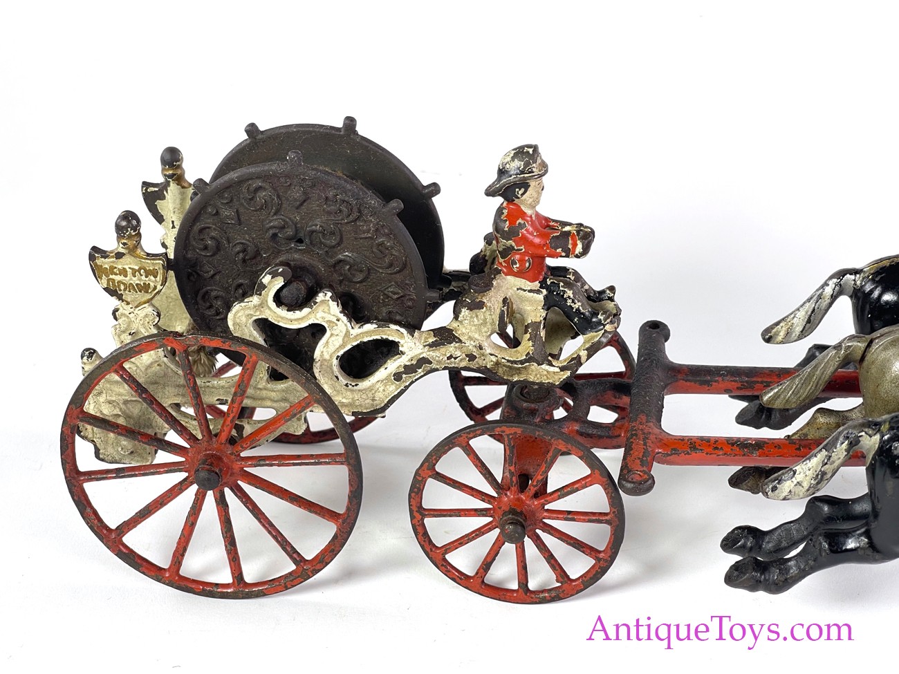Antique Fire Hose Reel Cart