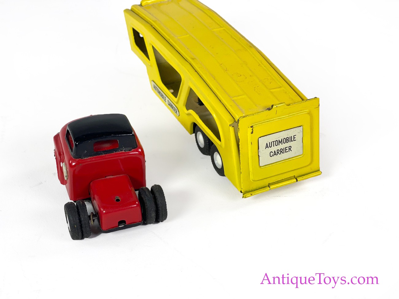 SSS Tin Auto Carrier Japanese Toy for Sale *SOLD* - AntiqueToys