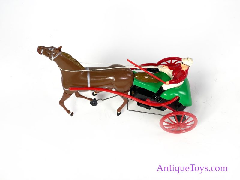 Vintage ca. 1950's Battery Operated "Trotter" Sulky Race Horse Japanese Toy <FONT COLOR="ff000 ">*SOLD*</font> - Image 3