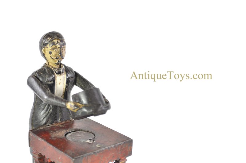 J.E. Stevens Co. Cast Iron No. 337 “Magician Bank” Mechanical Bank <FONT COLOR="ff000 ">*SOLD*</font> - Image 9