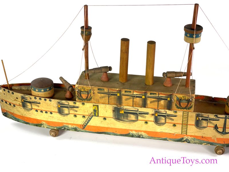 Bliss Admiral Dewey Battleship Toy <FONT COLOR="ff000 ">*SOLD*</font> - Image 11