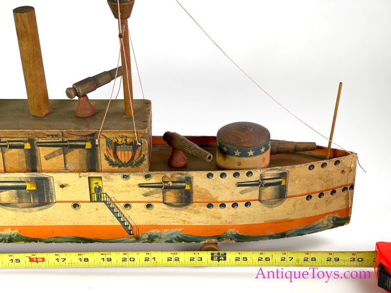 Bliss Admiral Dewey Battleship Toy <FONT COLOR="ff000 ">*SOLD*</font> - Image 3