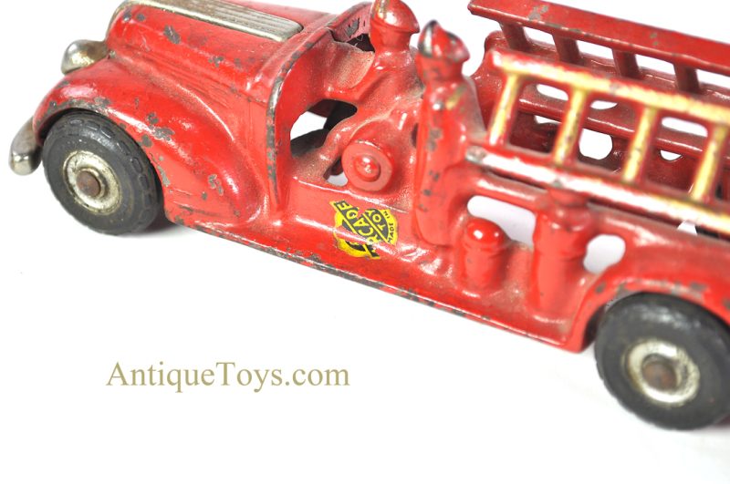 Arcade Cast Iron Fire Engine Ladder Truck <FONT COLOR="ff000 ">*SOLD*</font> - Image 6