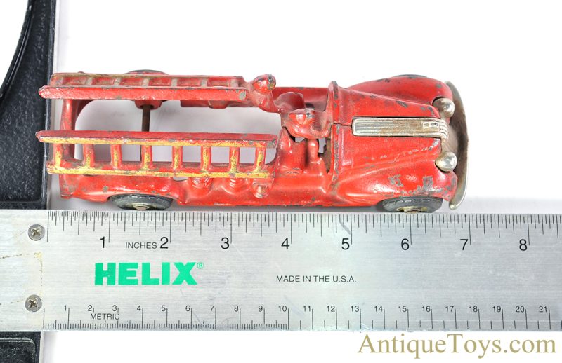 Arcade Cast Iron Fire Engine Ladder Truck <FONT COLOR="ff000 ">*SOLD*</font> - Image 7