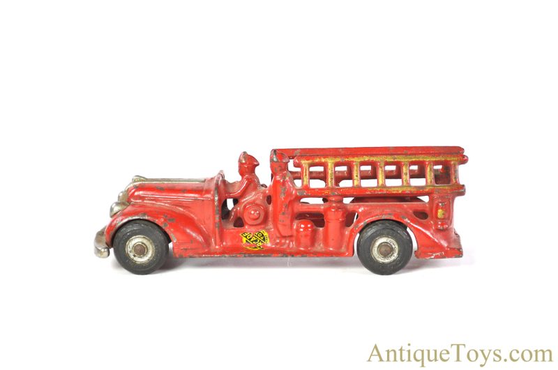 Arcade Cast Iron Fire Engine Ladder Truck <FONT COLOR="ff000 ">*SOLD*</font> - Image 2