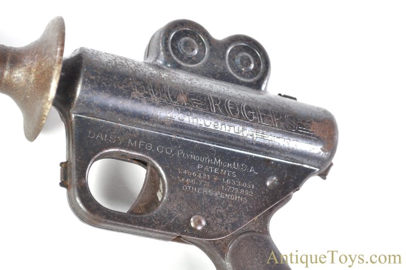 Daisy Mfg. Co. ca. 1930's Model XZ-31 "Buck Rogers 25th Century Rocket Pistol" Pop Gun <FONT COLOR="ff000 ">*SOLD*</font> - Image 4