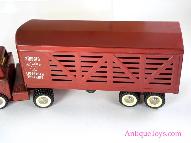 Structo Manufacturing Co. Pressed Steel #503 Cattle Transport "Livestock Trucking" in Box <FONT COLOR="ff000 ">*SOLD*</font> - Image 6