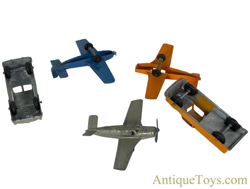 TootsieToy Playtime Toys ca. 1960s Diecast Set of 5 Planes and Vehicles <FONT COLOR="ff000 ">*SOLD*</font> - Image 2