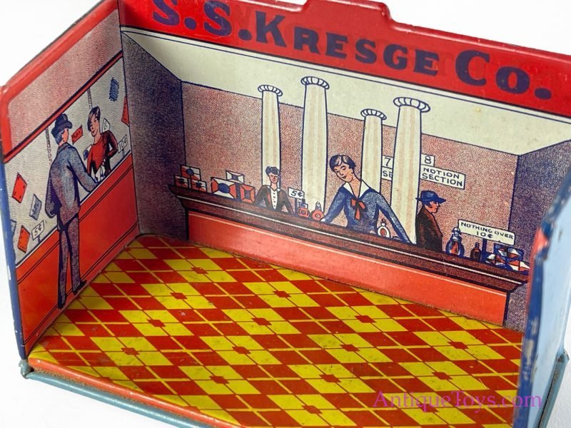 Marx Tin Lithographed No. 192 "Your Favorite Store" S.S. Kresge Co. Dime Store Counter Set <FONT COLOR="ff000 ">*SOLD*</font> - Image 4