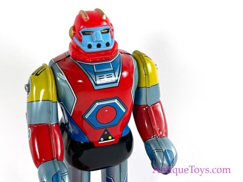 UFO DaiApollon Football Robot Tin Windup <FONT COLOR="ff000 ">*SOLD*</font> - Image 9