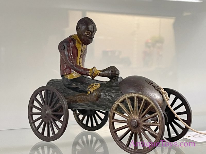 N.H. Hill & Watrous Cast Iron Monkeymobile Bell Toy with Coconut <FONT COLOR="ff000 ">*SOLD*</font> - Image 3