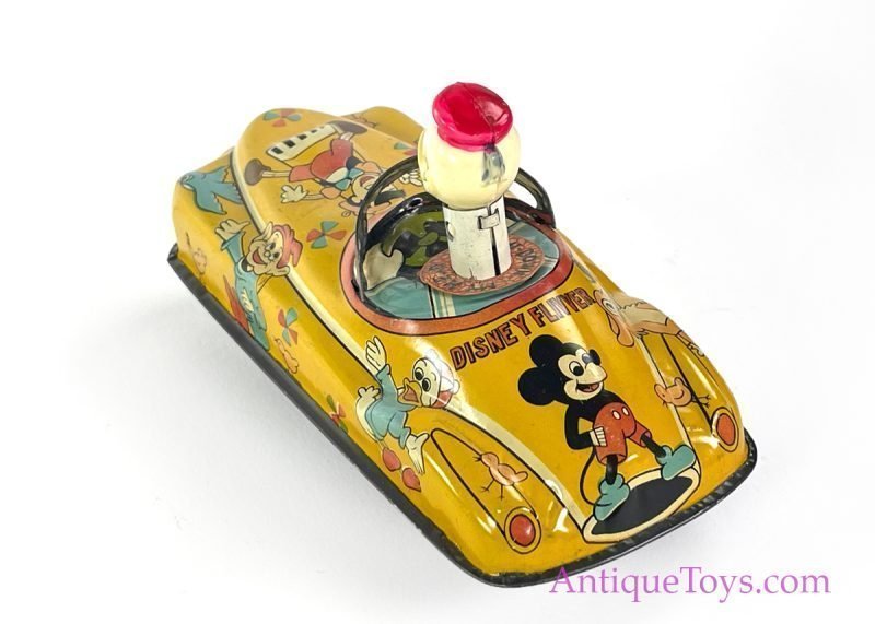 Disney Flivver Tin Car with Donald <FONT COLOR="ff000 ">*SOLD*</font> - Image 5