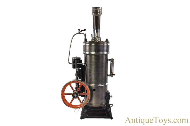 Gebrüder Bing ca. 1910 #130/116 Vertical Steam Engine Stehende Dampfmaschine 21" <FONT COLOR="ff000 ">*SOLD*</font> - Image 3