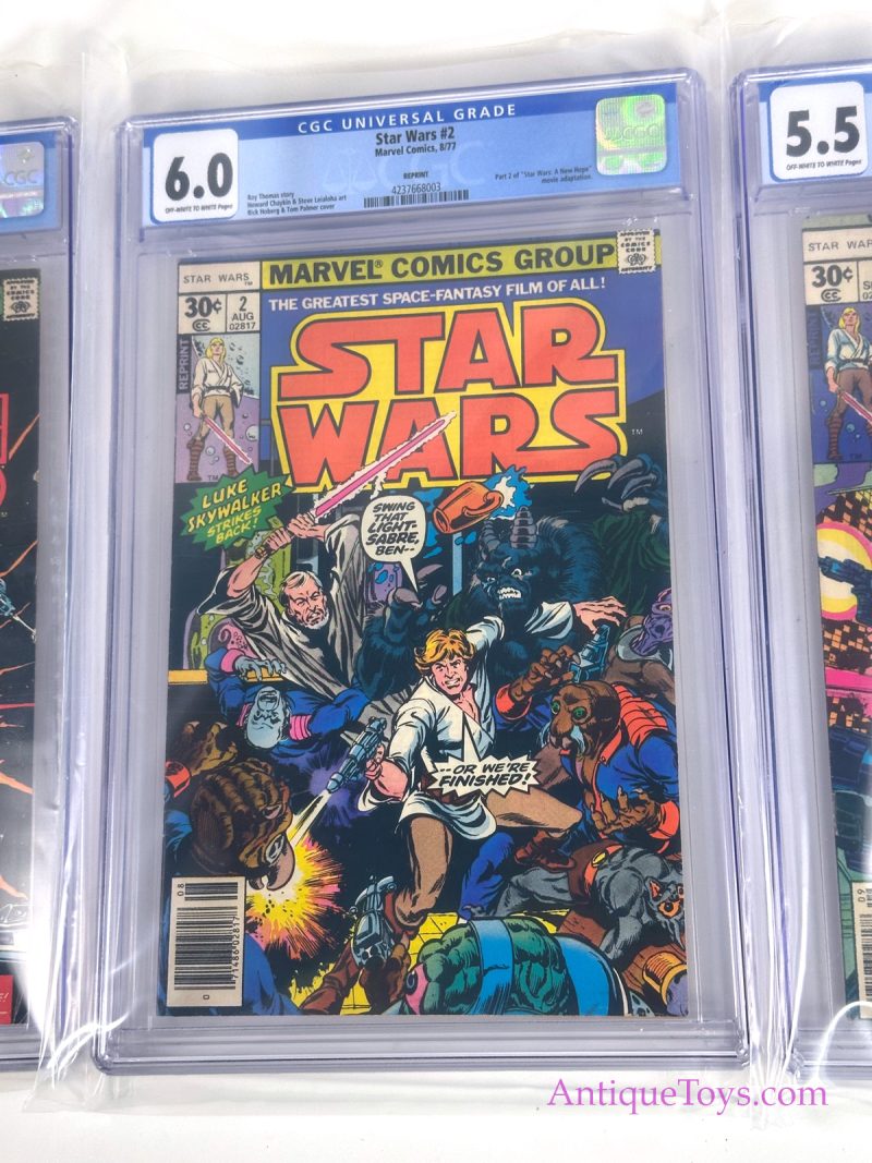 Star Wars Comics, 1977 Marvel CGC Graded <FONT COLOR="ff000 ">*SOLD*</font> - Image 6