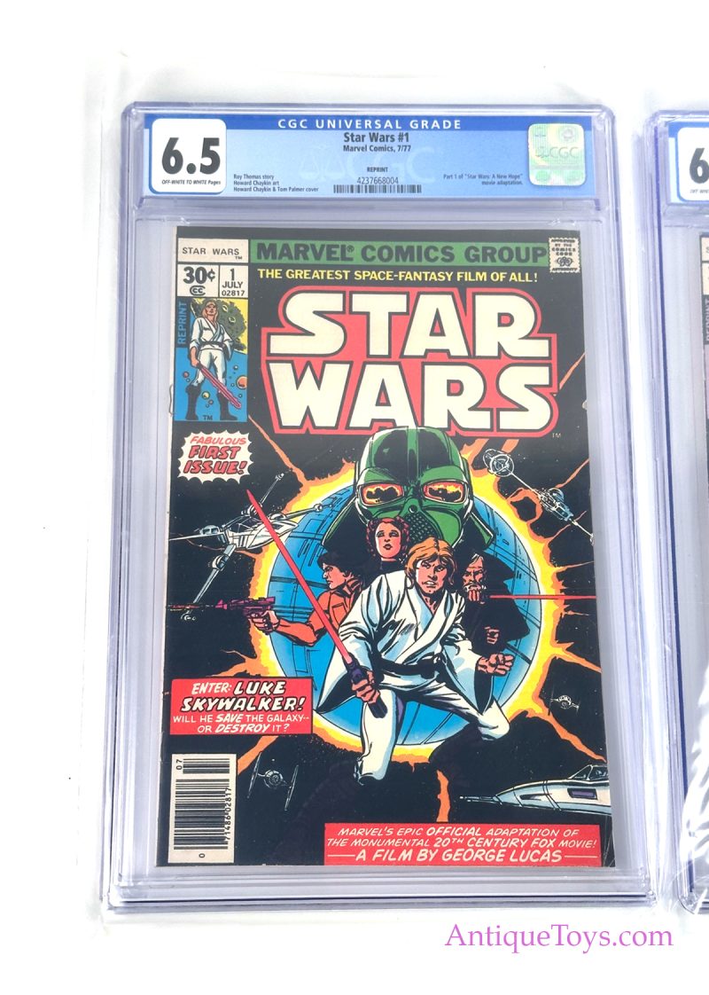 Star Wars Comics, 1977 Marvel CGC Graded <FONT COLOR="ff000 ">*SOLD*</font> - Image 7