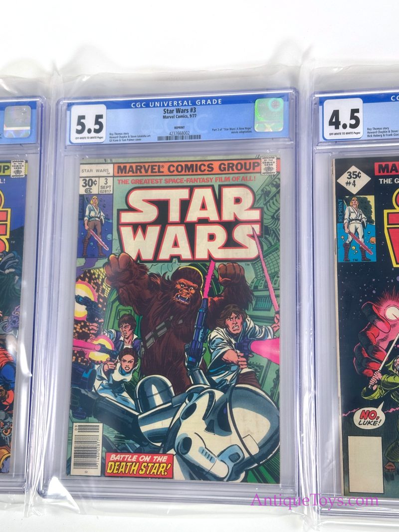 Star Wars Comics, 1977 Marvel CGC Graded <FONT COLOR="ff000 ">*SOLD*</font> - Image 5