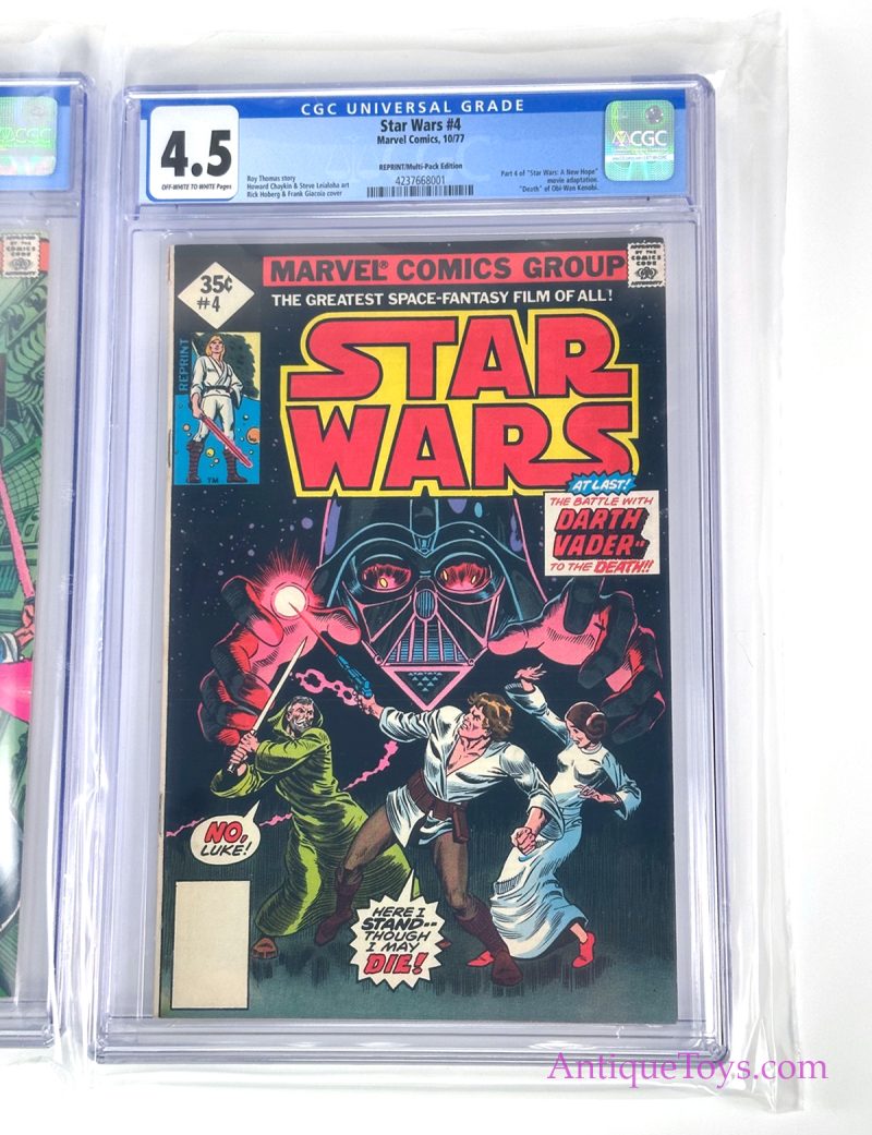 Star Wars Comics, 1977 Marvel CGC Graded <FONT COLOR="ff000 ">*SOLD*</font> - Image 4