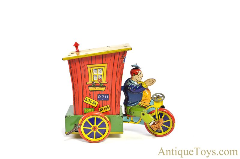 Wyandotte Toys Tin Lithographed Windup Mechanical Humphrey Mobile <FONT COLOR="ff000 ">*SOLD*</font> - Image 3