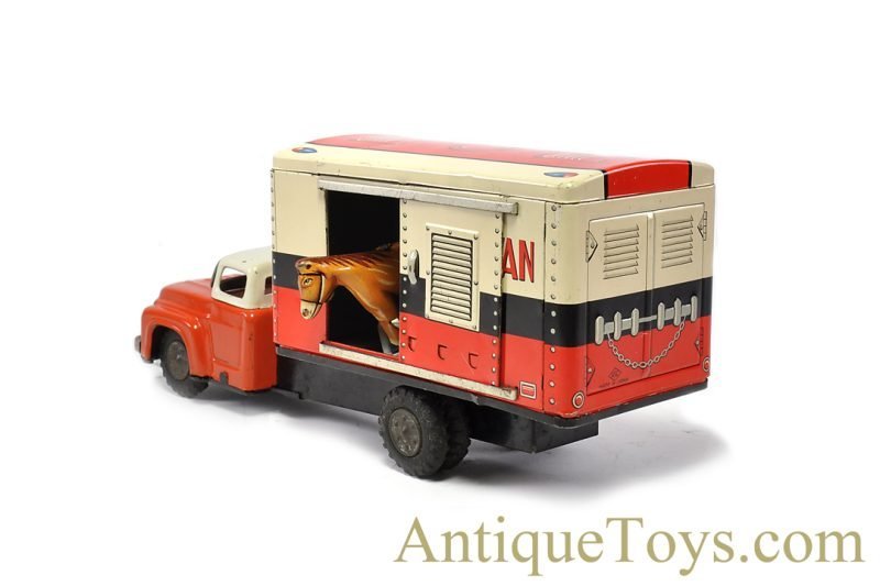 ASC Aoshin Tin Lithographed Friction Horse Van Japanese Toy <FONT COLOR="ff000 ">*SOLD*</font> - Image 2