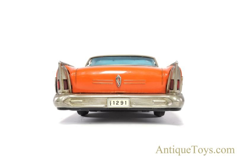 Asahi Toy Co. ATC & Ichiko Tin Lithographed Friction #1291 Orange Buick with Siren in Box <FONT COLOR="ff000 ">*SOLD*</font> - Image 5