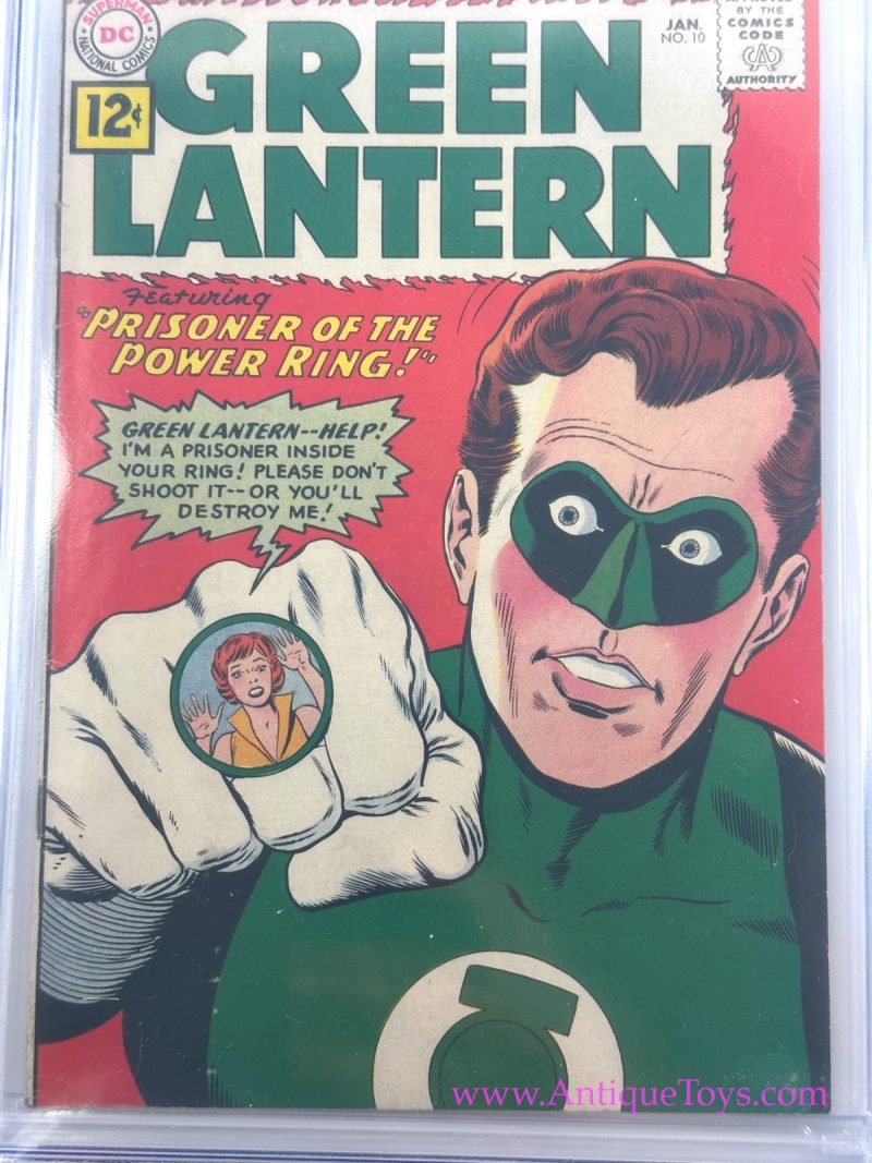 D.C. Comics 1962 Green Lantern #10 CGC Graded Comic <FONT COLOR="ff000 ">*SOLD*</font> - Image 3