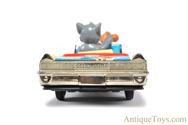 Rico Large Tin Lithographed Batt. Op. #55 Hanna-Barbera’s Tom & Jerry Oldsmobile Car in Box <FONT COLOR="ff000 ">*SOLD*</font> - Image 6