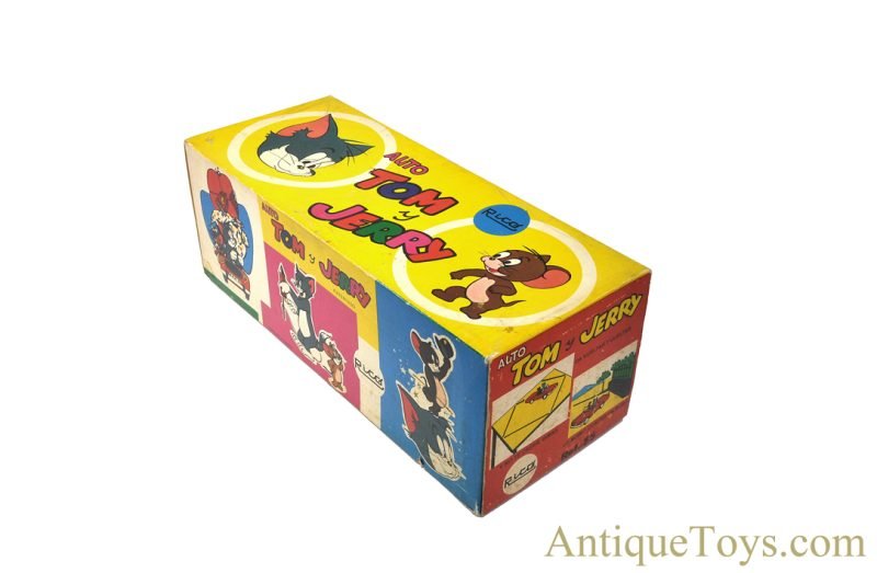 Rico Large Tin Lithographed Batt. Op. #55 Hanna-Barbera’s Tom & Jerry Oldsmobile Car in Box <FONT COLOR="ff000 ">*SOLD*</font> - Image 10