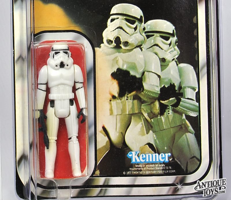 Kenner No. 38240 Star Wars Stormtrooper 20 Back Mint Carded Action Figure in Box <FONT COLOR="ff000 ">*SOLD*</font> - Image 3