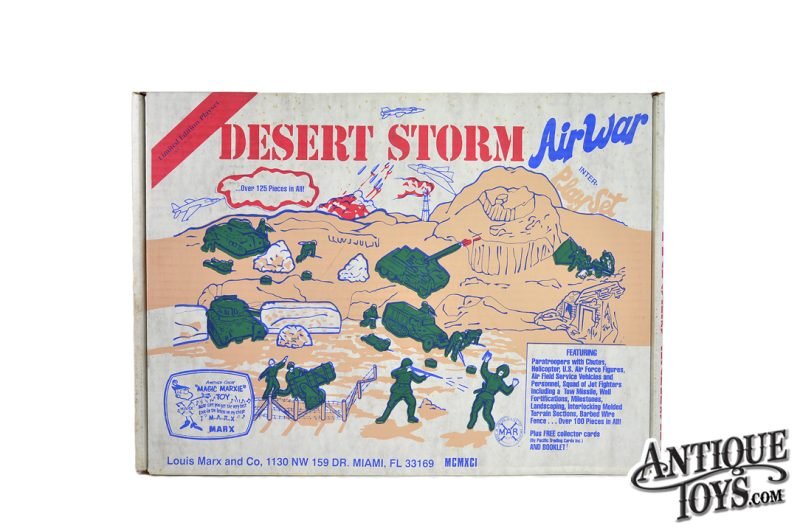 Marx #4791 Limited Edition "Desert Storm: Air War Playset" Sealed in Box <FONT COLOR="ff000 ">*SOLD*</font>