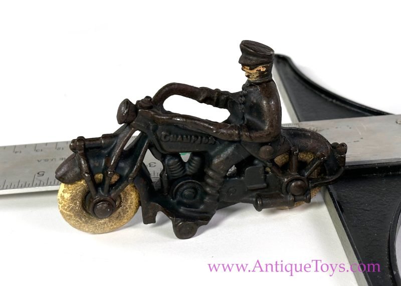 Champion Cast Iron Motorcycle <FONT COLOR="ff000 ">*SOLD*</font> - Image 8