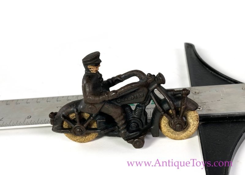 Champion Cast Iron Motorcycle <FONT COLOR="ff000 ">*SOLD*</font> - Image 9