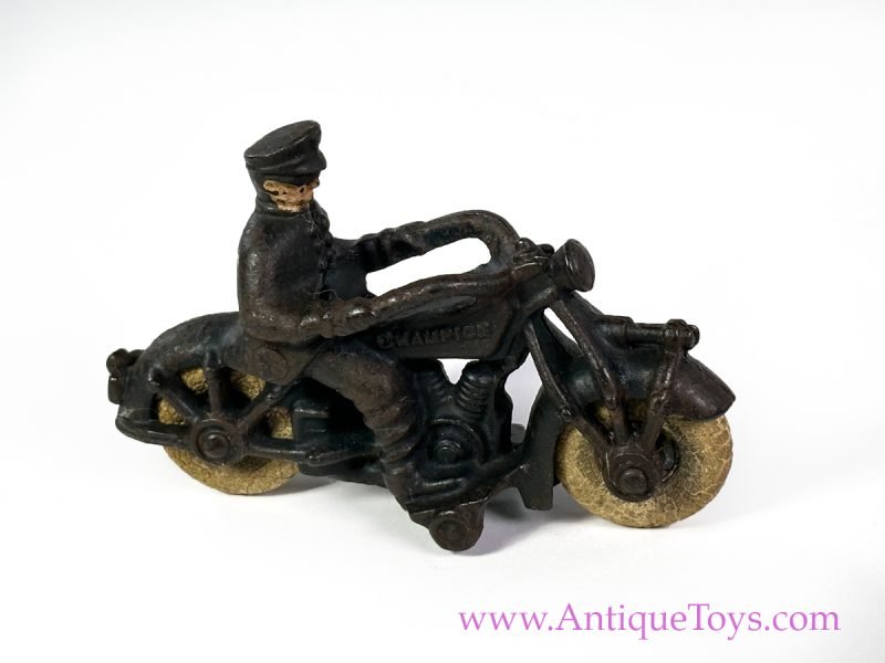 Champion Cast Iron Motorcycle <FONT COLOR="ff000 ">*SOLD*</font> - Image 4