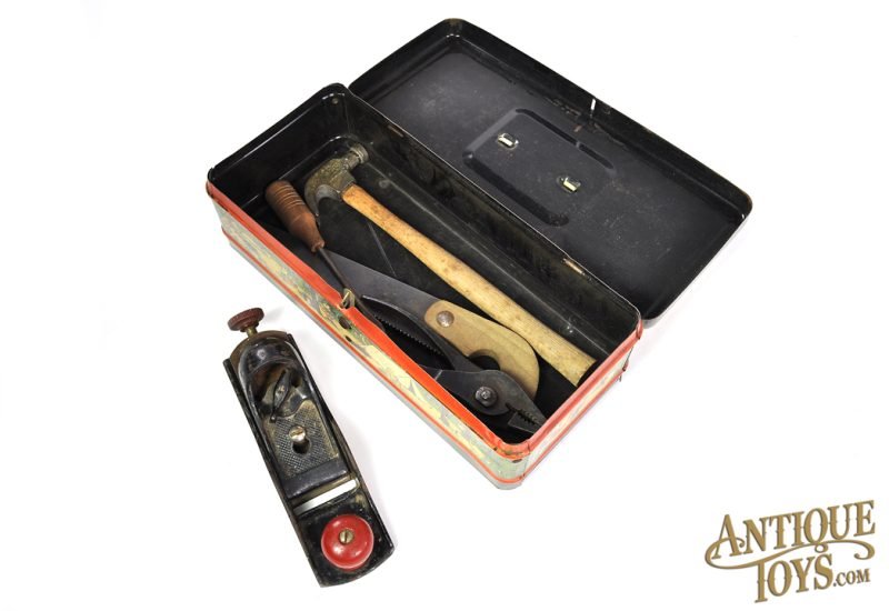 Hamilton-Skotch Tin Lithographed Climax Brand Disney's Mickey Mouse Tool Chest & Tools <FONT COLOR="ff000 ">*SOLD*</font> - Image 9