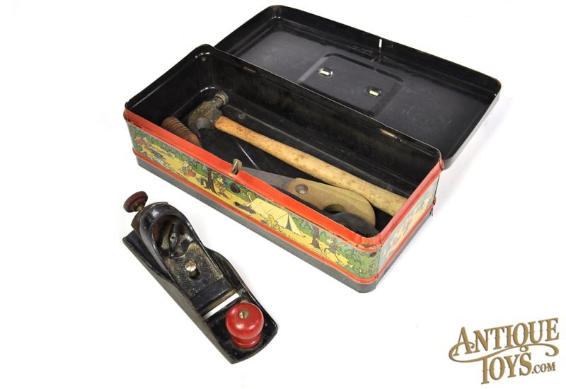 Hamilton-Skotch Tin Lithographed Climax Brand Disney's Mickey Mouse Tool Chest & Tools <FONT COLOR="ff000 ">*SOLD*</font> - Image 10