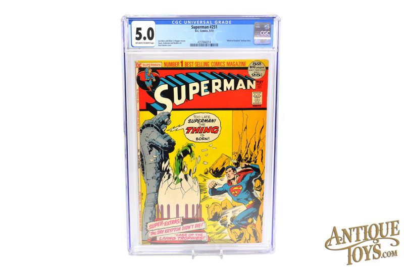 D.C. Comics 1972 Superman #251 CGC Graded Comic <FONT COLOR="ff000 ">*SOLD*</font>