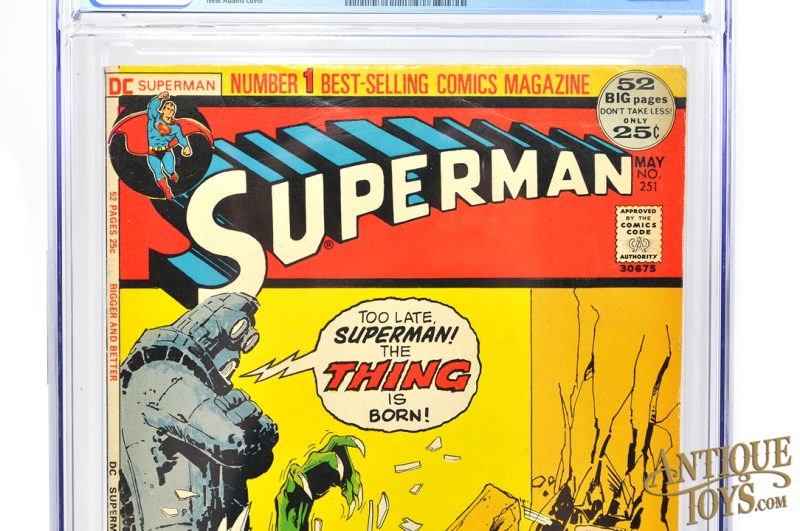 D.C. Comics 1972 Superman #251 CGC Graded Comic <FONT COLOR="ff000 ">*SOLD*</font> - Image 3