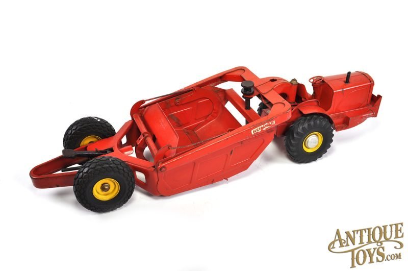 Doepke Model Toys ca. 1950s Pressed Steel Heiliner Heavy Road Grader <FONT COLOR="ff000 ">*SOLD*</font> - Image 2